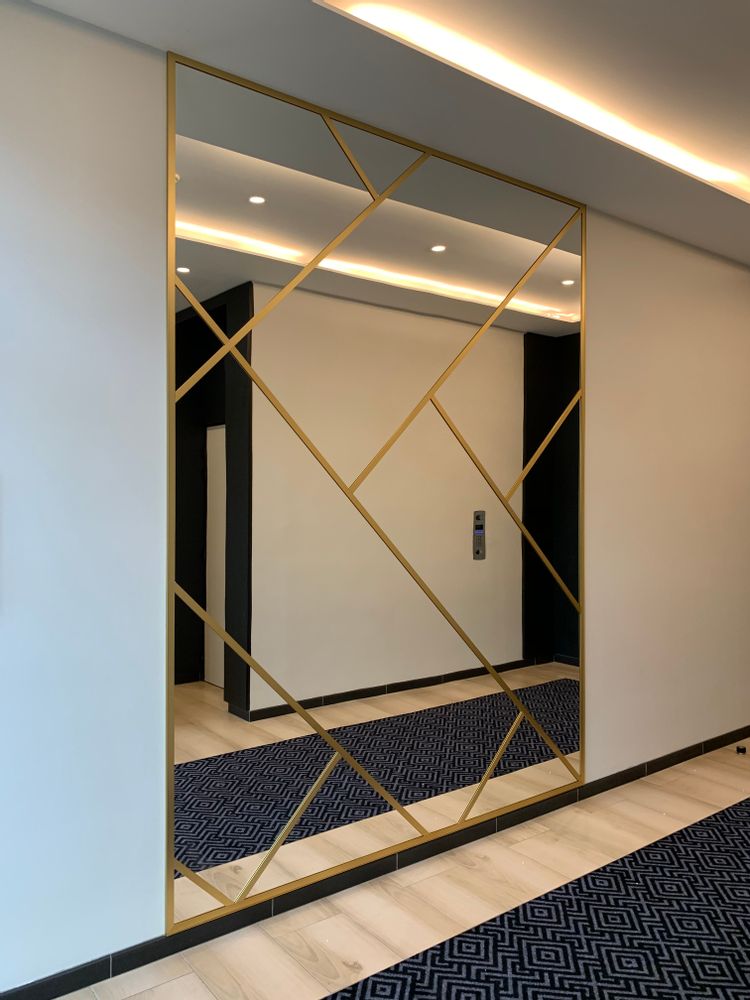 Mirrors - Gold Engraved Mirrors - GRAV'OR