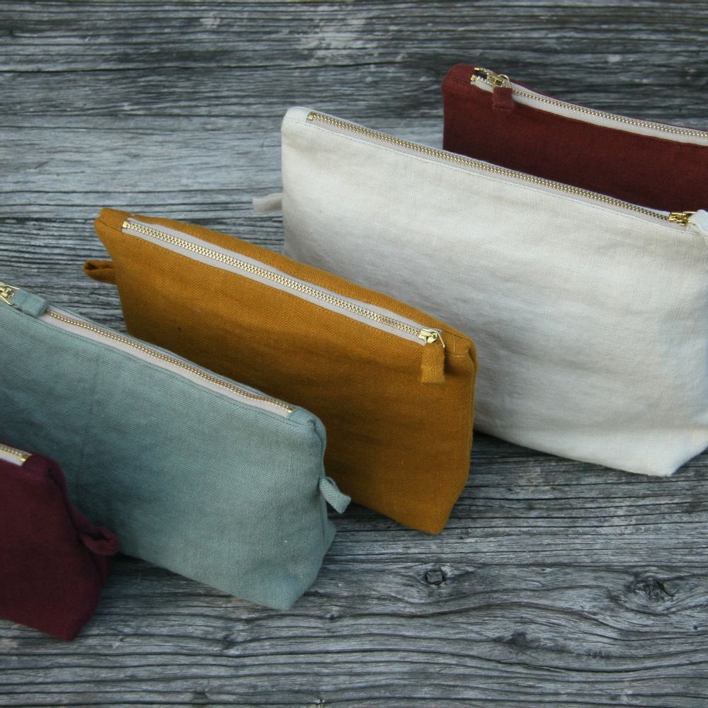 Bags and totes - Linen Pochette - ONCE MILANO