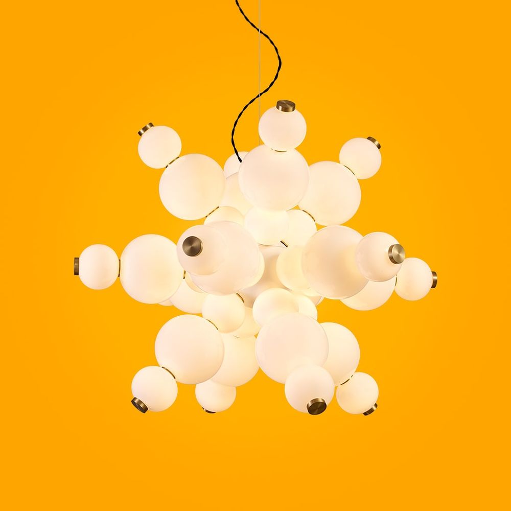 Plafonniers - Bonbon Plafond Grand verre blanc - ATOLYE STORE