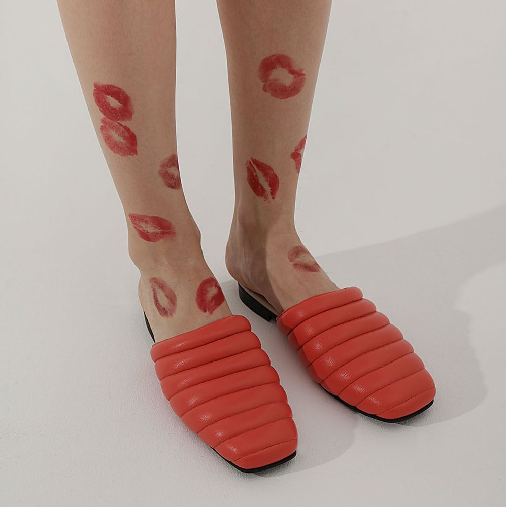 Shoes - Lether mule «Micheline» - RXBSHOES