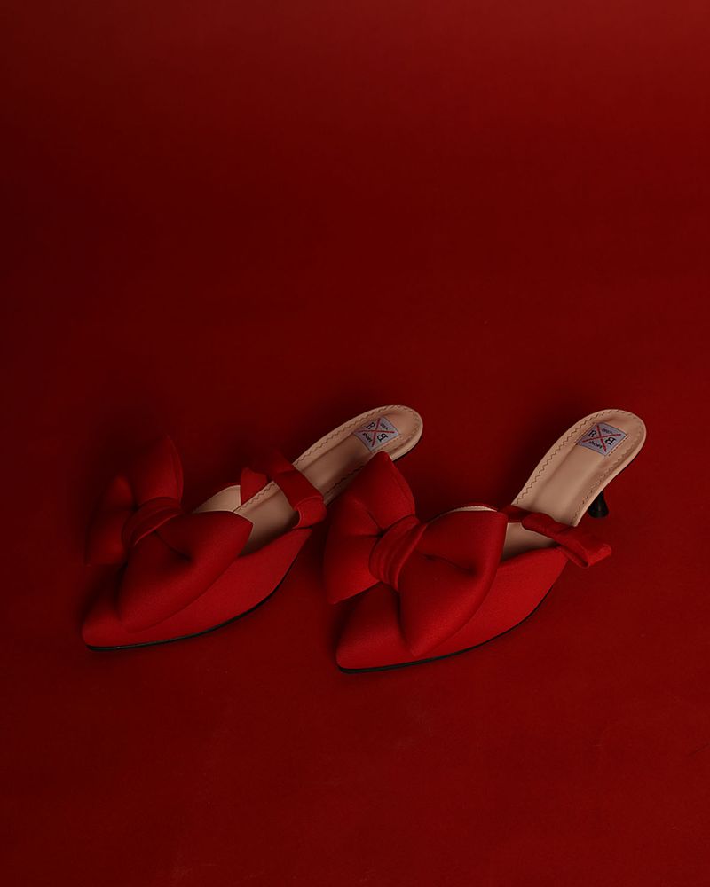 Shoes - Mules for home and street on a small heel  - RXBSHOES