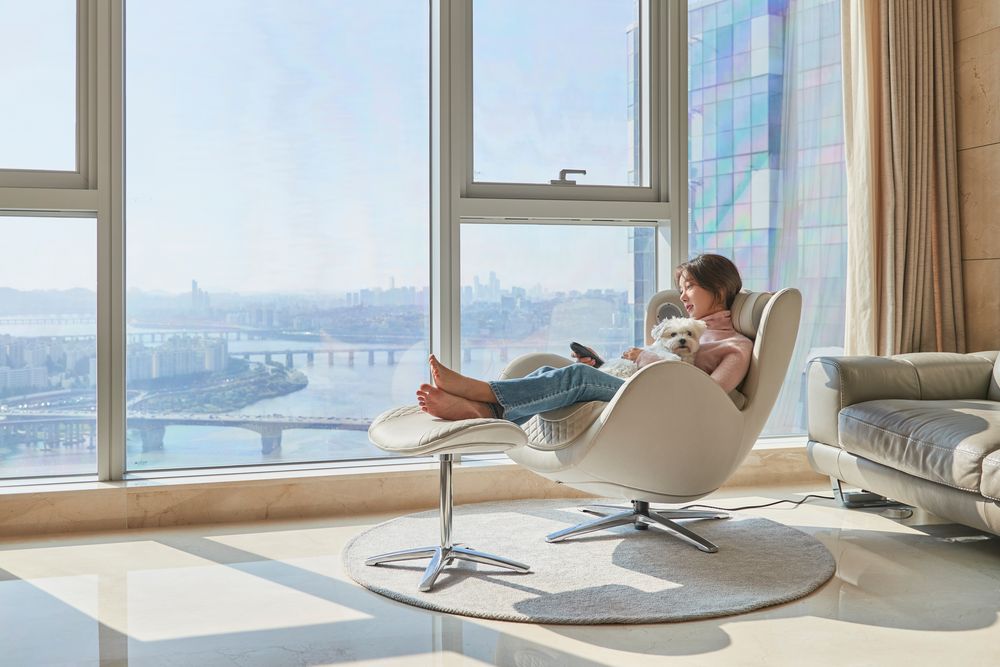 Mobilier et rangements pour bureau - Fauteuil de massage Classic_Elder blanc - NOUHAUS
