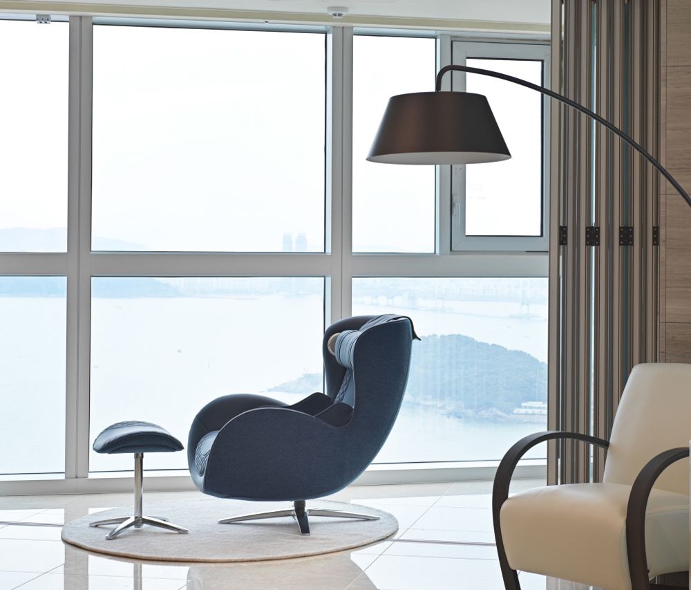 Office furniture and storage - Massage Chair Classic_Night Blue - NOUHAUS