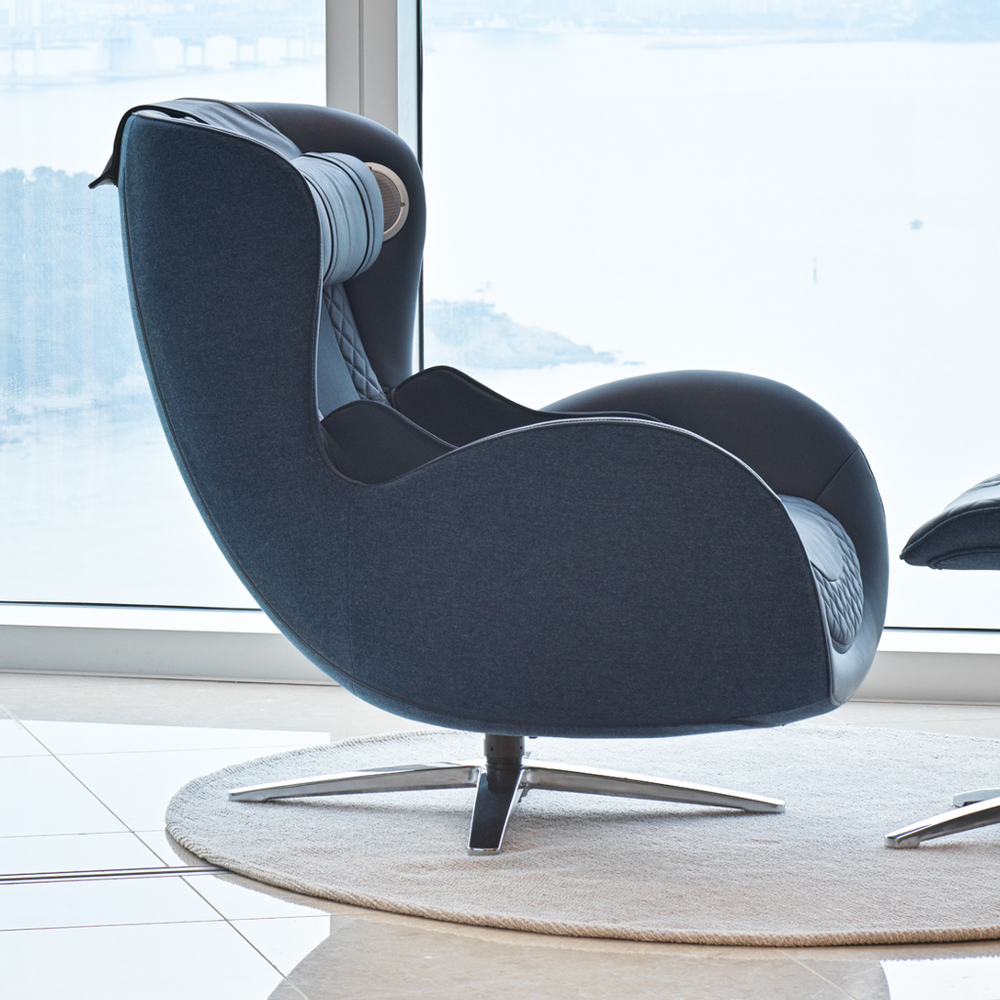 Office furniture and storage - Massage Chair Classic_Night Blue - NOUHAUS