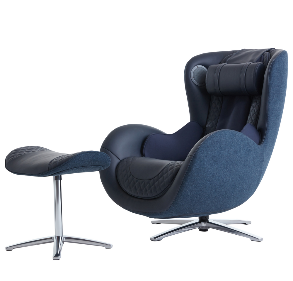 Office furniture and storage - Massage Chair Classic_Night Blue - NOUHAUS