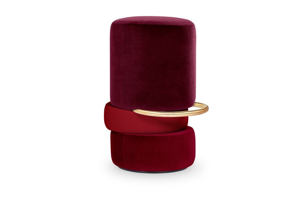Stools - Lipstick Bar Stool - ROYAL STRANGER