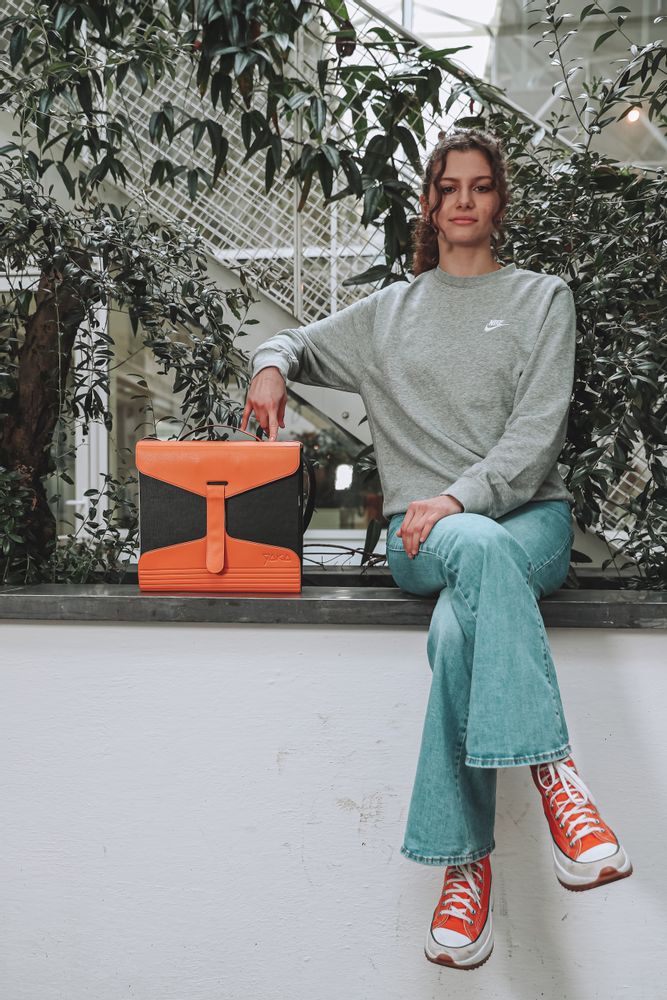 Sacs et cabas - YAKA LE PORTE CLASSEUR UNIVERSEL orange - YAKA