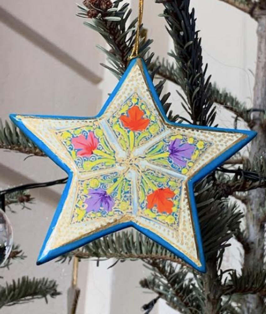 Guirlandes et boules de Noël - DÉCORATION DE NOËL EN PAPIER MÂCHÉ - FAIT À LA MAIN AVEC AMOUR ET SOIN - PECHAAN