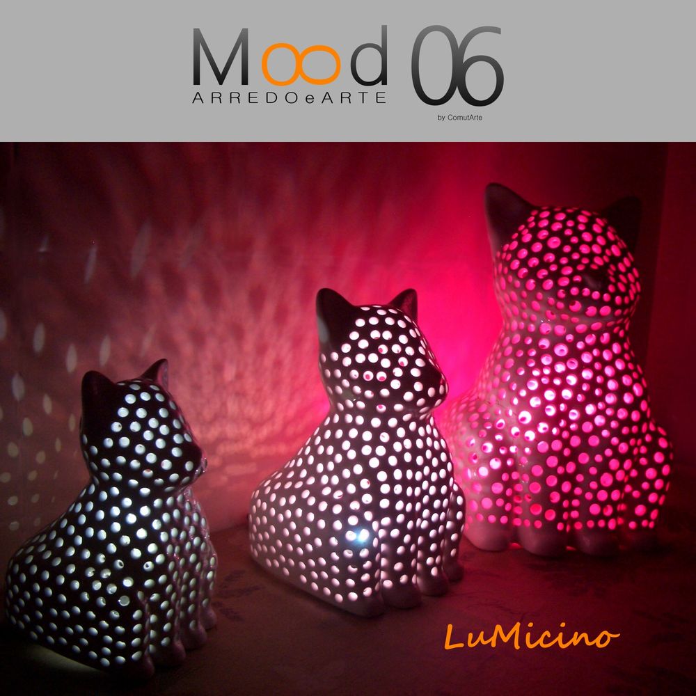 Céramique - Bianca Miao - LuMicino - Lampe - MOOD06 ARREDO E ARTE BY COMPUTARTE®