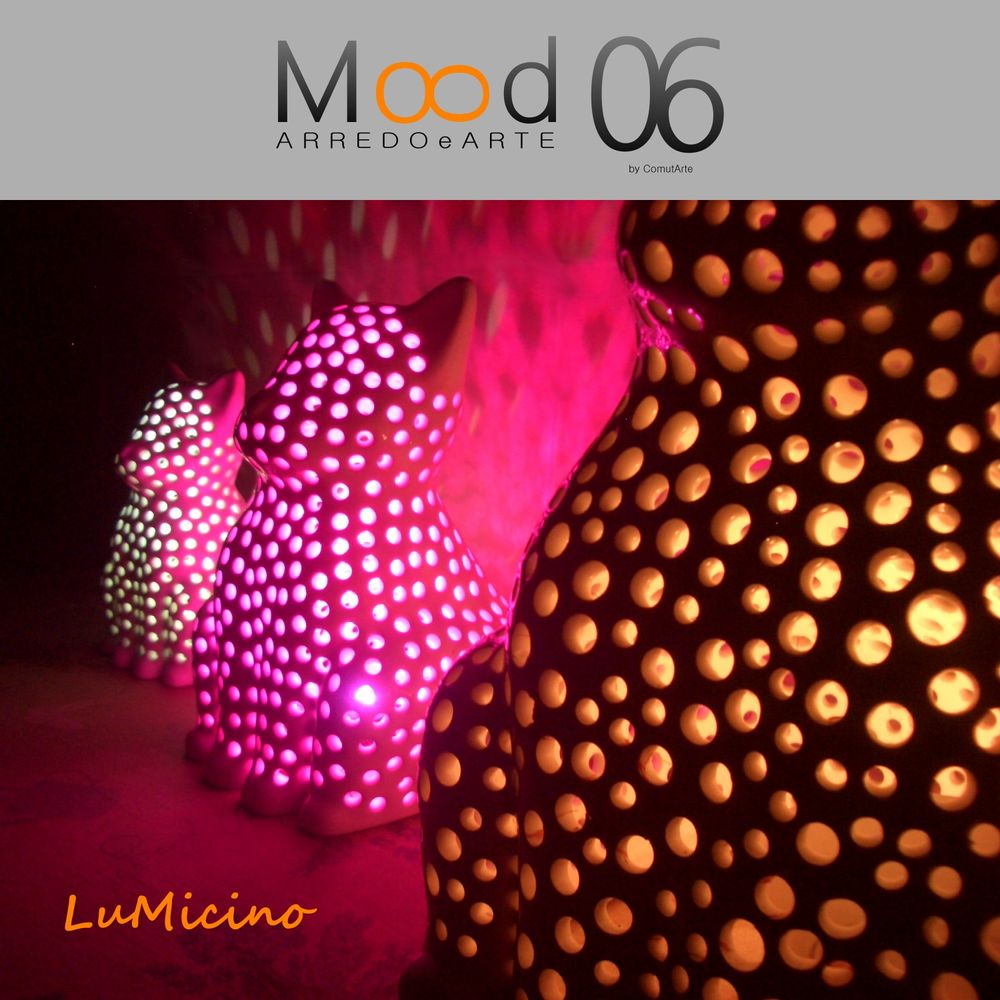 Céramique - Bianca Miao - LuMicino - Lampe - MOOD06 ARREDO E ARTE BY COMPUTARTE®