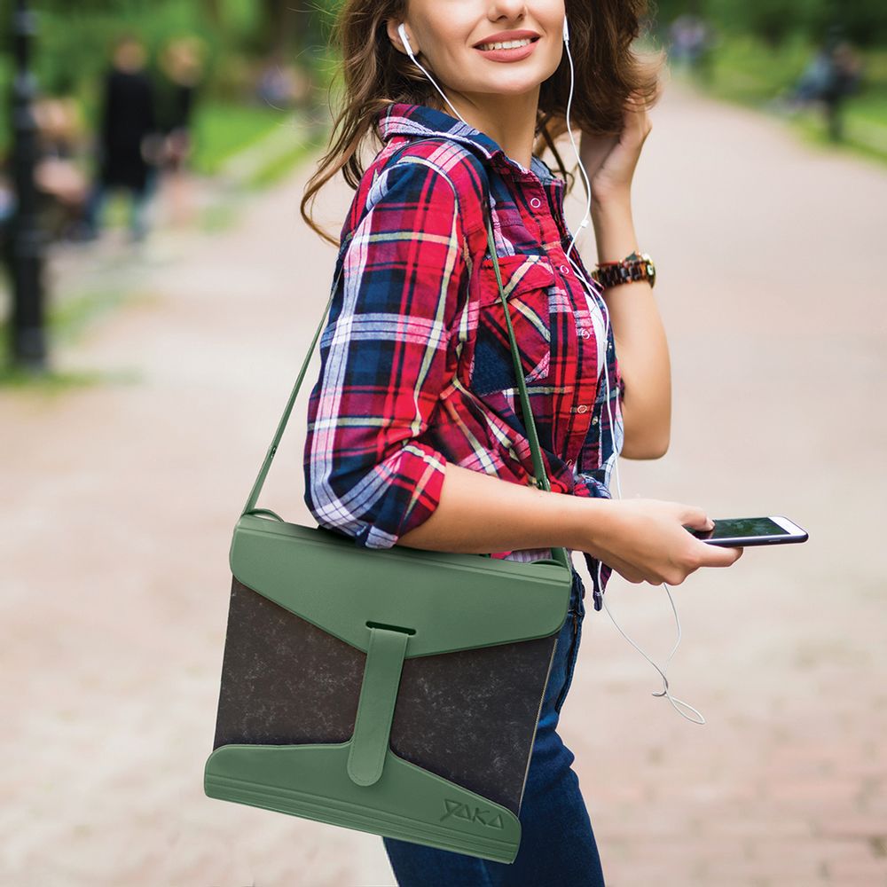 Bags and totes - YAKA THE UNIVERSAL BINDER CARRIER GREEN - YAKA