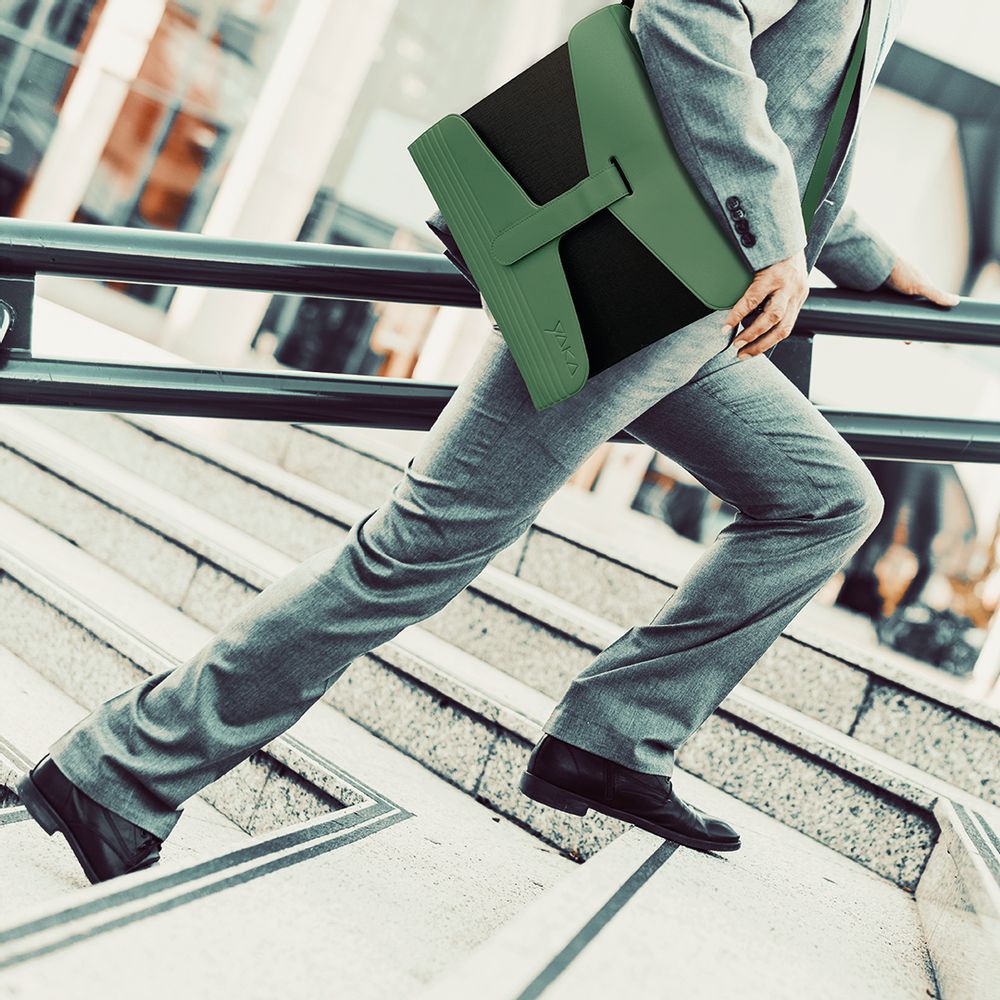 Bags and totes - YAKA THE UNIVERSAL BINDER CARRIER GREEN - YAKA