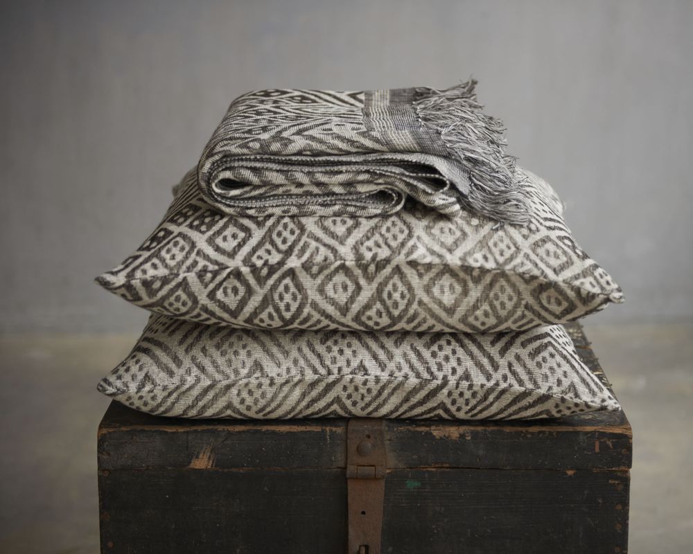 Coussins textile - Coussin chaîne en soie douce - ML FABRICS