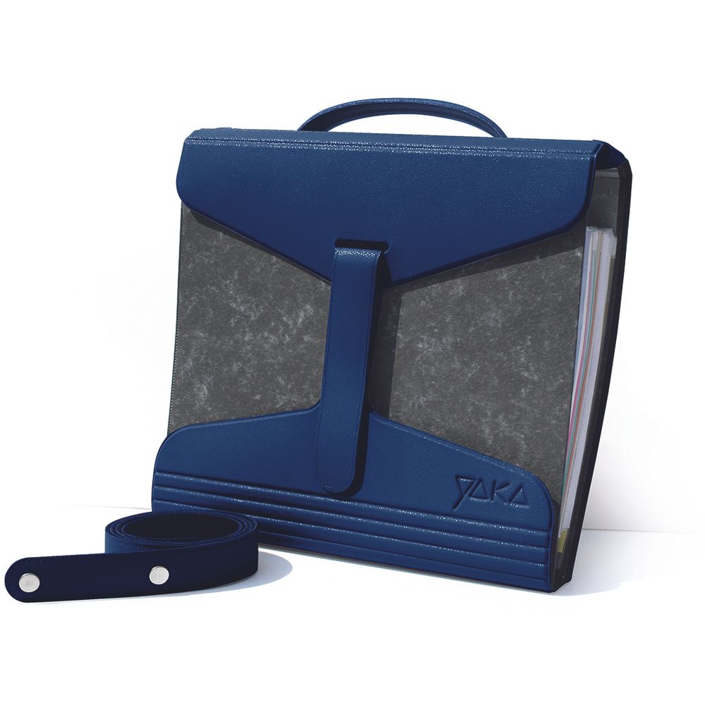 Bags and totes - YAKA THE BINDER CARRIER BLUE - YAKA