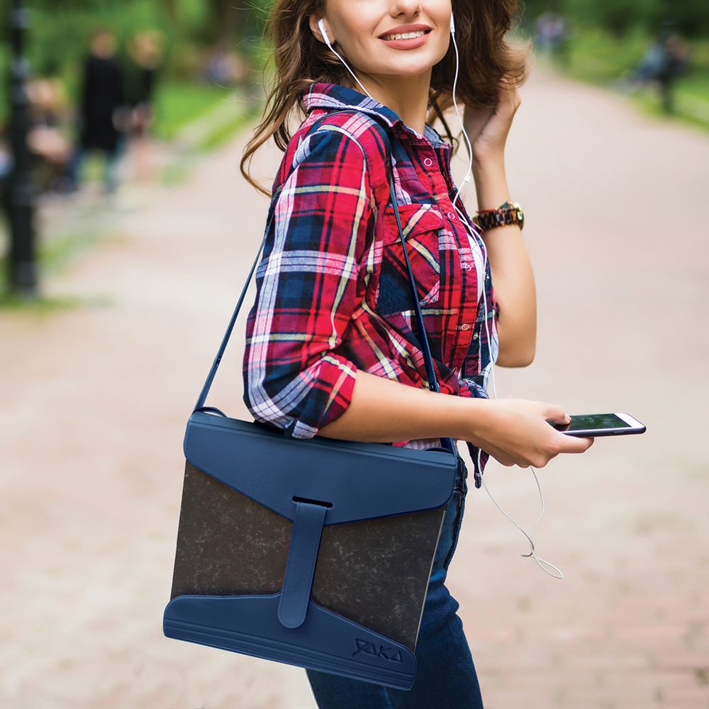 Bags and totes - YAKA THE BINDER CARRIER BLUE - YAKA