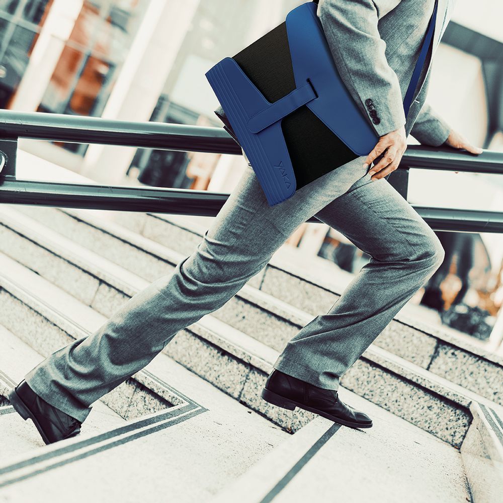 Bags and totes - YAKA THE BINDER CARRIER BLUE - YAKA