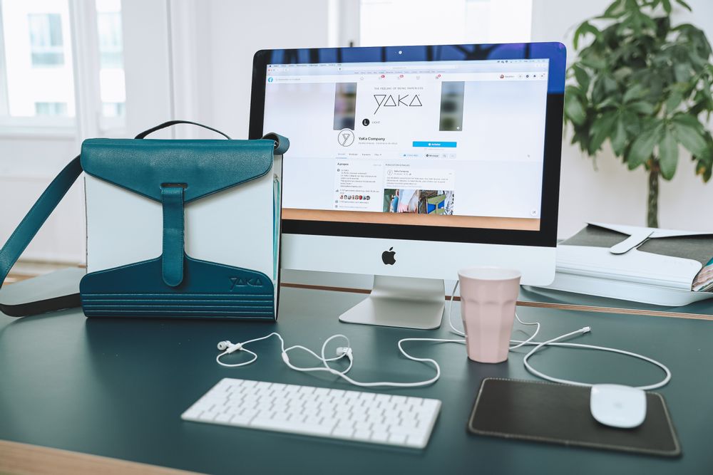 Bags and totes - YAKA THE BINDER CARRIER BLUE - YAKA