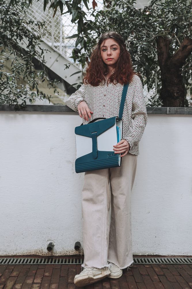 Bags and totes - YAKA THE BINDER CARRIER BLUE - YAKA