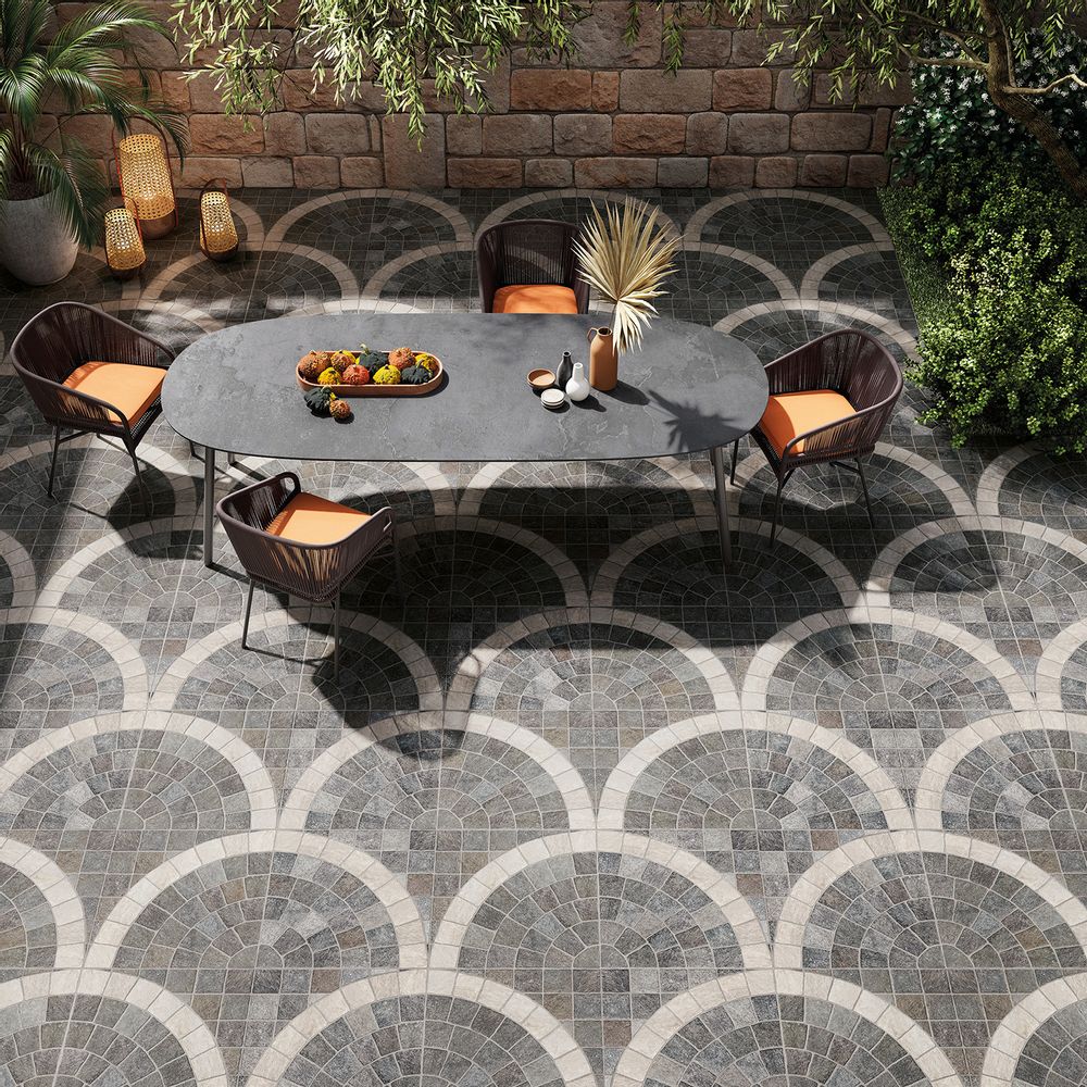 Systèmes de terrasse - Revêtement SQUARE twenty - SINTESI CERAMICA ITALIANA