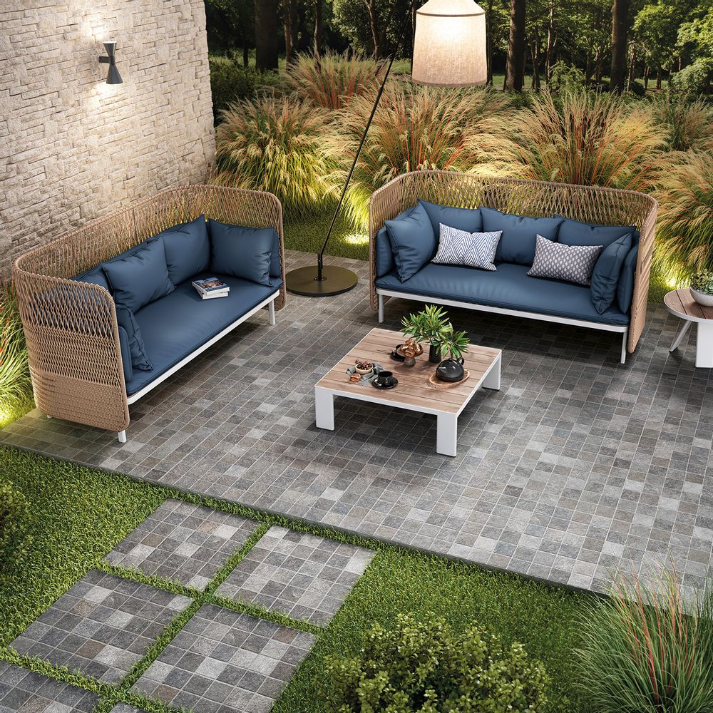 Systèmes de terrasse - Revêtement SQUARE twenty - SINTESI CERAMICA ITALIANA