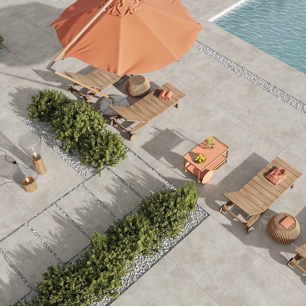 Systèmes de terrasse - Revêtement EVOQUE twenty - SINTESI CERAMICA ITALIANA