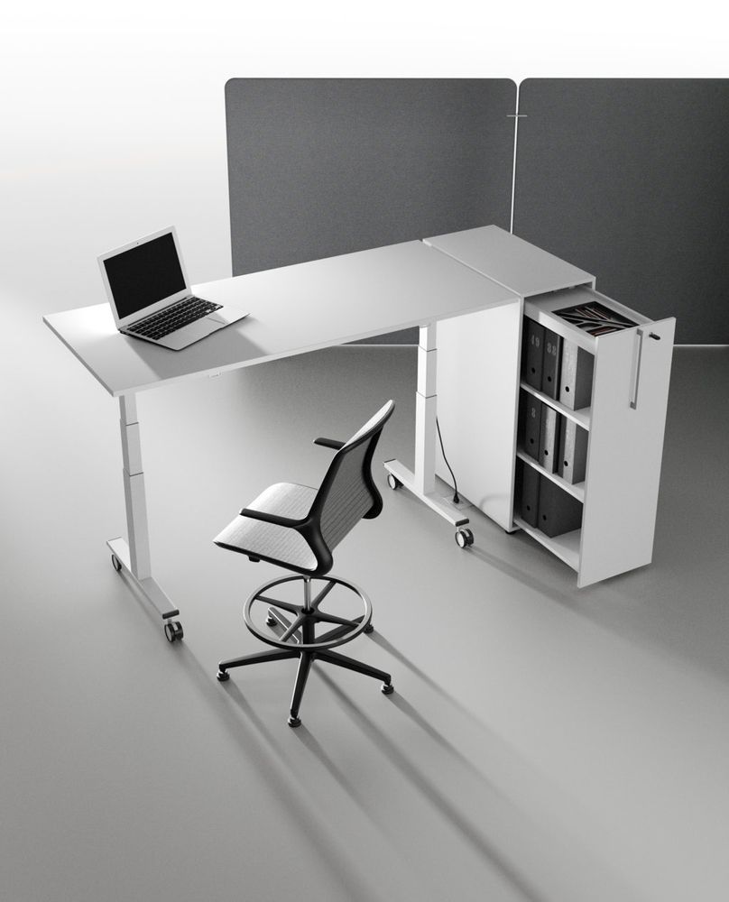 Commodes - TOLOMEO caisson de rangement bureau - IBEBI SRL