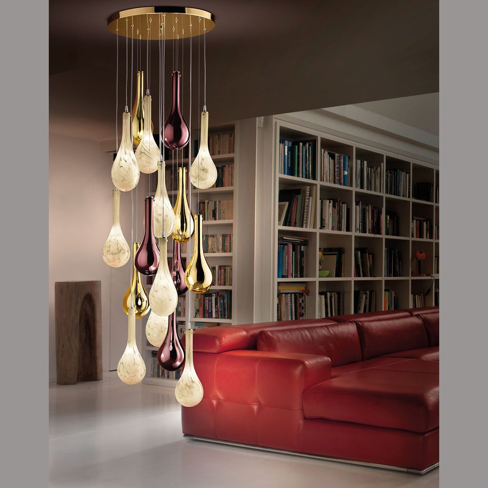 Ceiling lights - Gocce Preziose Ceiling lights - SIMONE CENEDESE MURANO