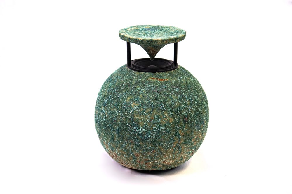 Speakers and radios - Zefira – Portable speaker amphora glaze  - DEDALICA