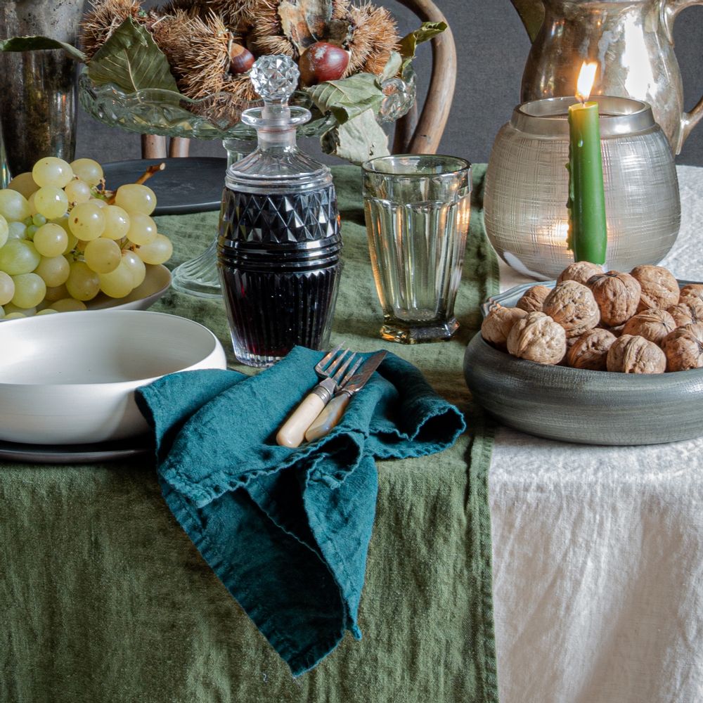 Table linen - Linen Napkins, Set of 4 - ONCE MILANO