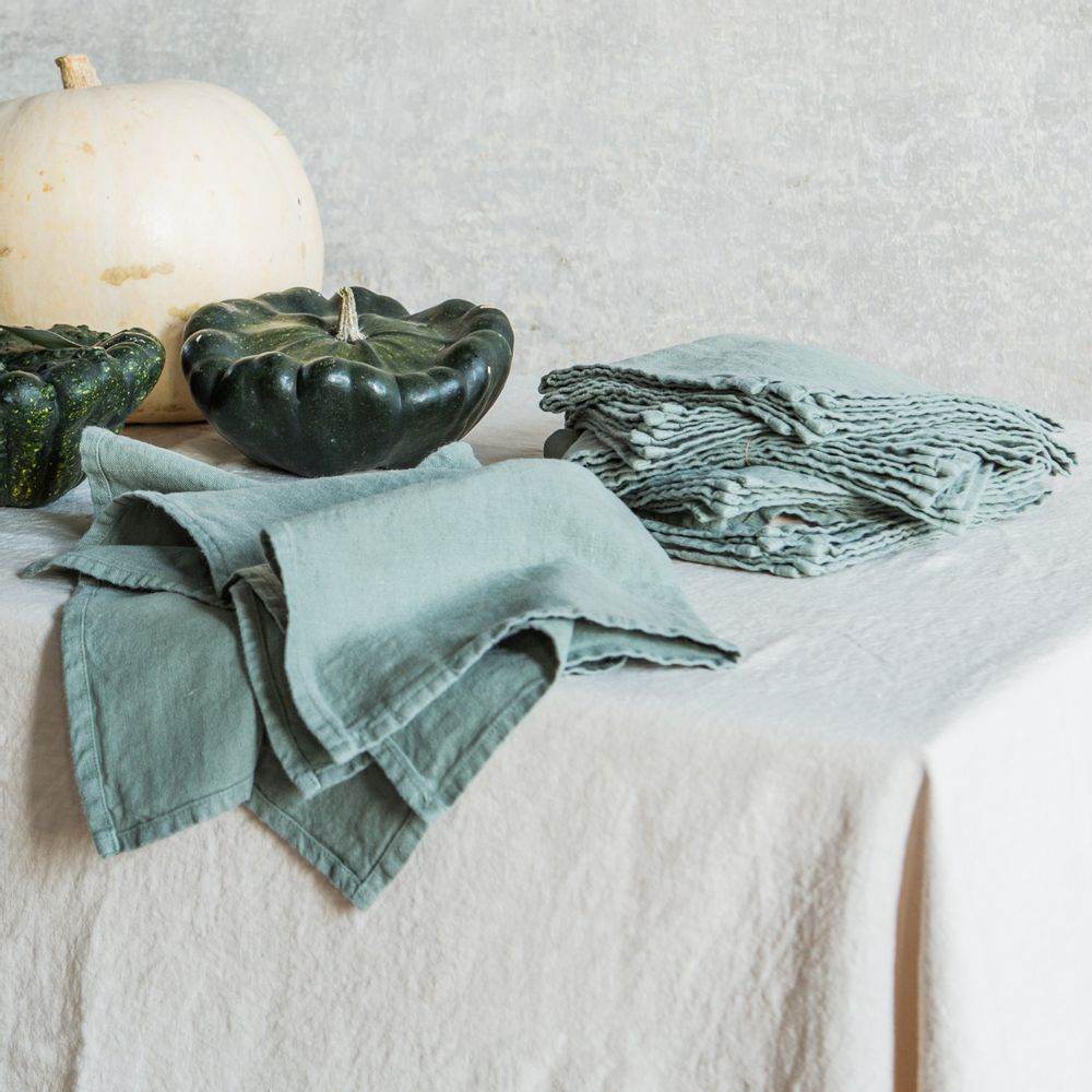 Table linen - Linen Napkins, Set of 4 - ONCE MILANO
