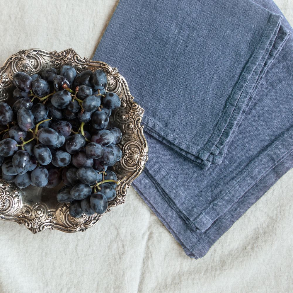 Table linen - Linen Napkins, Set of 4 - ONCE MILANO