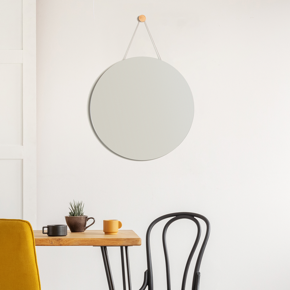 Miroirs pour salle de bain - Miroir rond à fixer au mur - EVER LIFE DESIGN