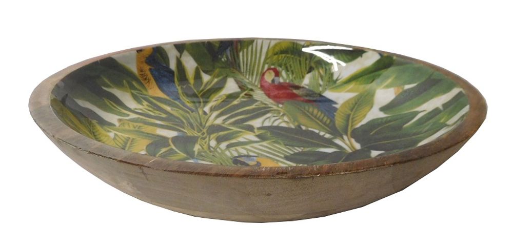 Platter and bowls - tropical - FANCY