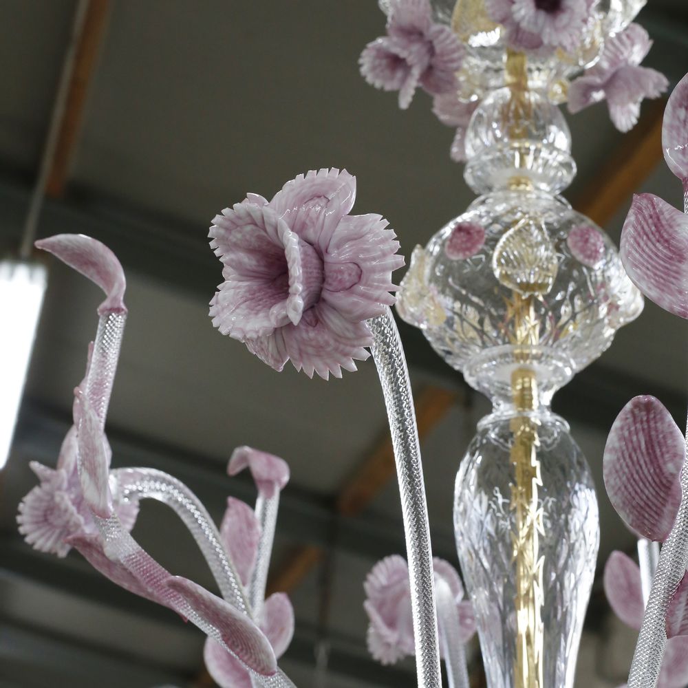 Hanging lights - PINK - BOTTEGA VENEZIANA