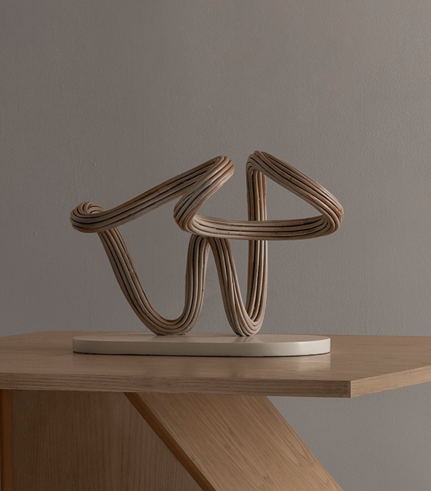 Objets design - Sculpture Largo (Blanc). - FINALI FURNITURE