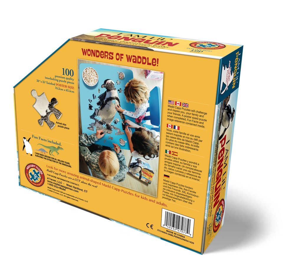 Loisirs créatifs pour enfant - I AM Lil' Puzzle Jr.: MANCHOT - MADD CAPP