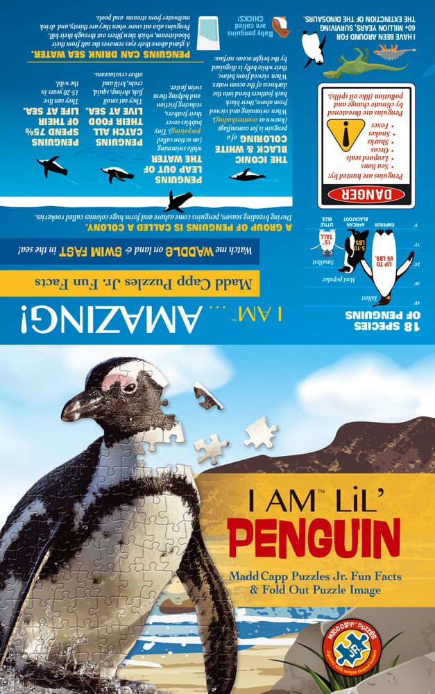 Loisirs créatifs pour enfant - I AM Lil' Puzzle Jr.: MANCHOT - MADD CAPP