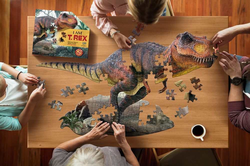 Loisirs créatifs pour enfant - I AM Puzzle Jr.: T-REX - MADD CAPP