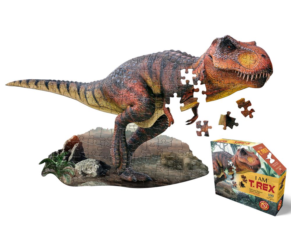 Loisirs créatifs pour enfant - I AM Puzzle Jr.: T-REX - MADD CAPP