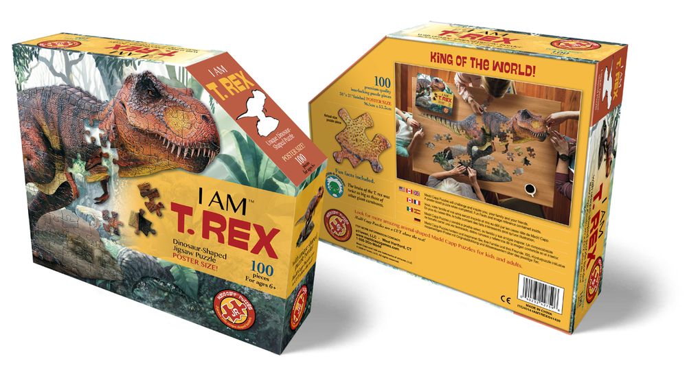 Loisirs créatifs pour enfant - I AM Puzzle Jr.: T-REX - MADD CAPP