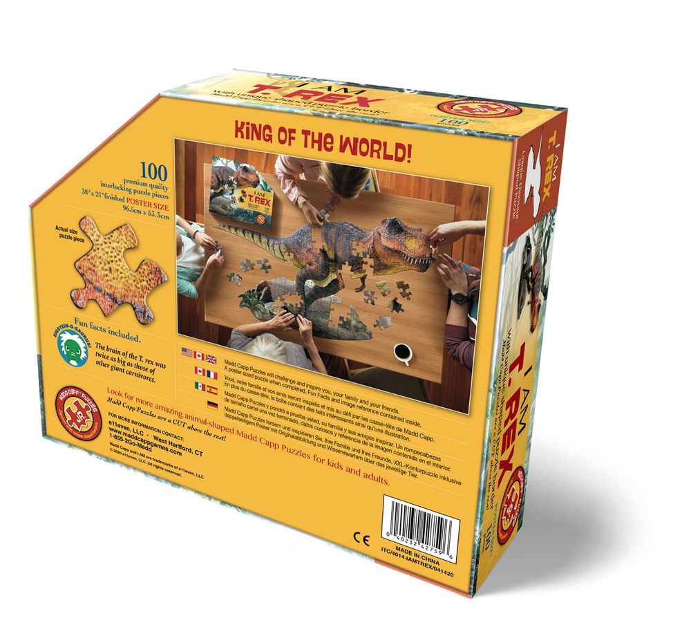 Loisirs créatifs pour enfant - I AM Puzzle Jr.: T-REX - MADD CAPP