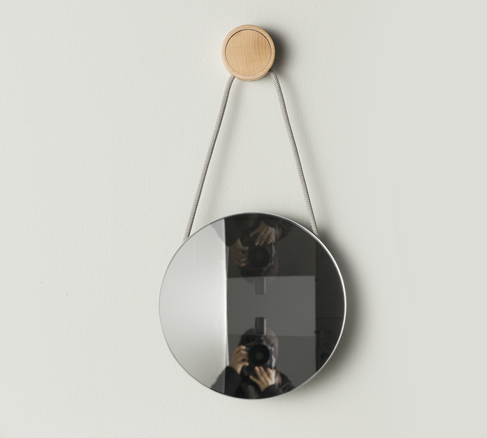 Miroirs pour salle de bain - Miroir rond à fixer au mur - EVER LIFE DESIGN