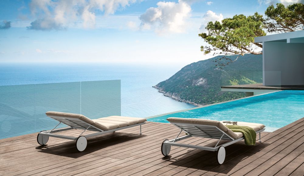 Lawn sofas - Cruise Alu collection - TALENTI SPA