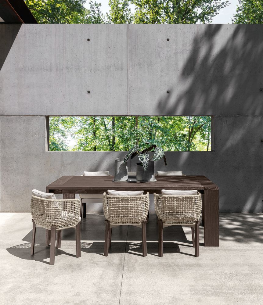 Lawn sofas - Argo Wood collection - TALENTI SPA