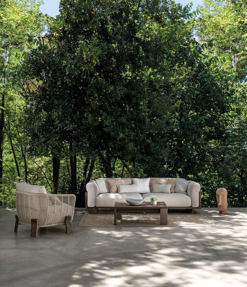 Lawn sofas - Argo Wood collection - TALENTI SPA
