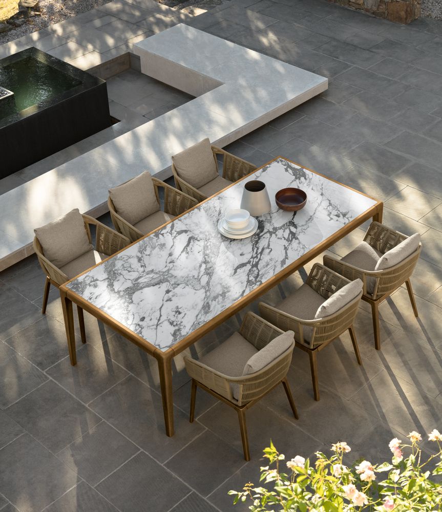 Lawn sofas - Cruise Teak collection - TALENTI SPA