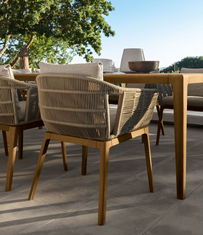 Lawn sofas - Cruise Teak collection - TALENTI SPA