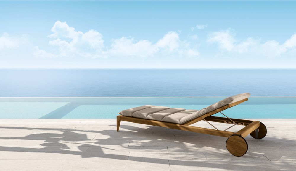 Lawn sofas - Cruise Teak collection - TALENTI SPA