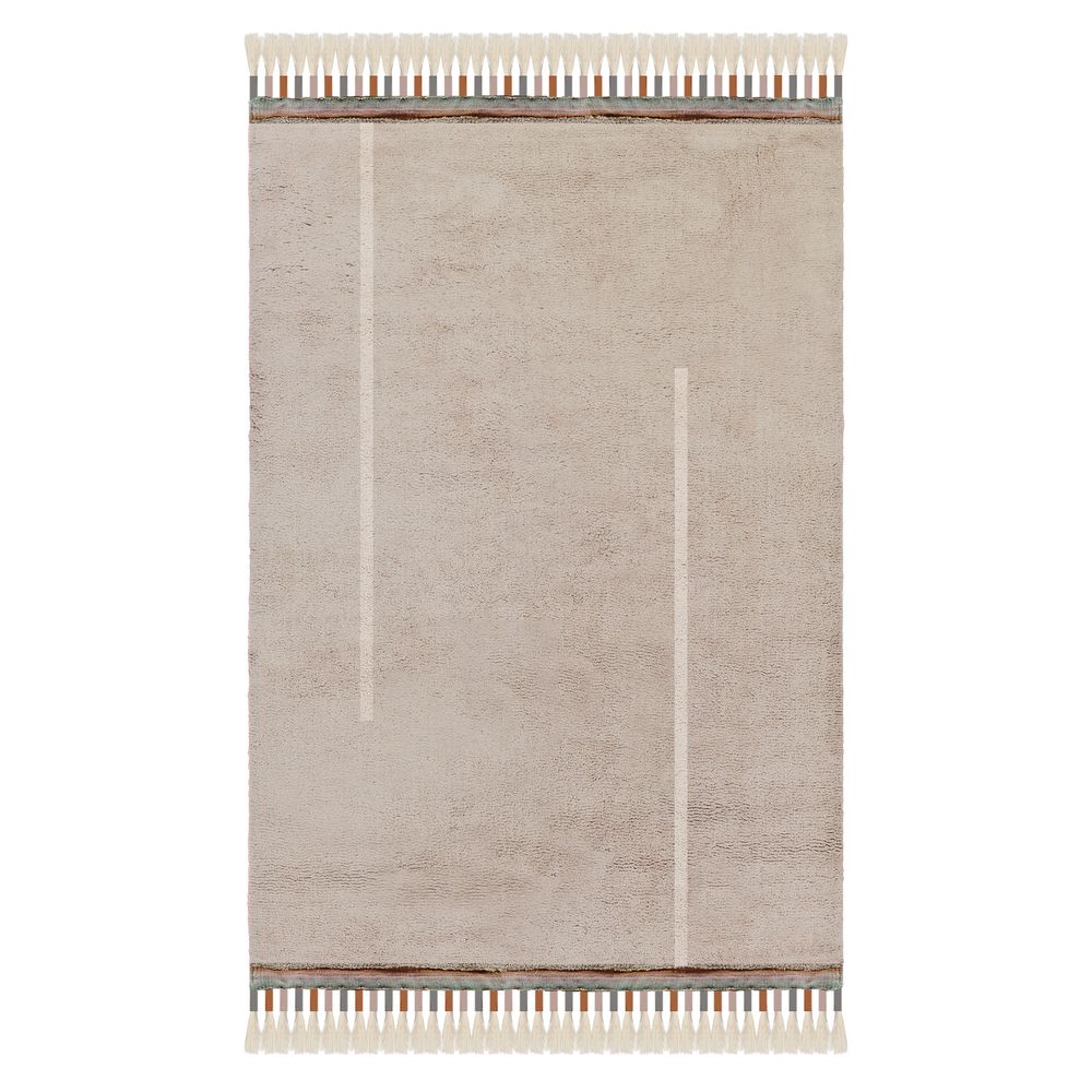 Tapis - Tapis Kilim en coton STRIPES - Beige side - AFK LIVING DESIGNER RUGS
