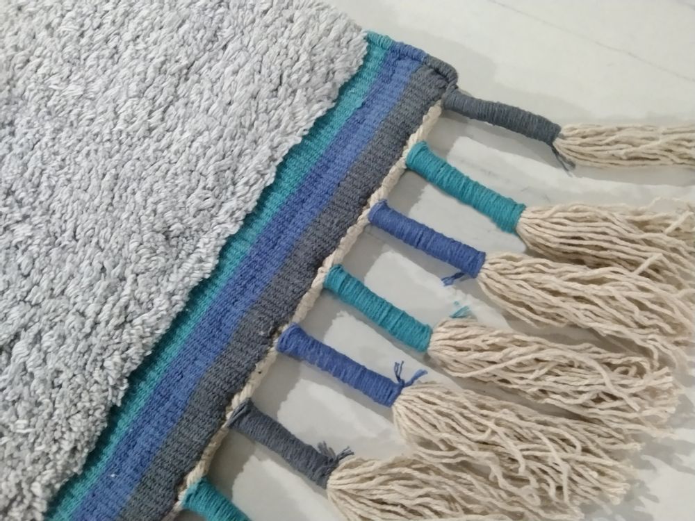 Tapis - Tapis Kilim en coton STRIPES - Beige side - AFK LIVING DESIGNER RUGS